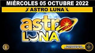 Resultado ASTRO LUNA ️del MIÉRCOLES 05 de OCTUBRE de 2022 (ULTIMO SORTEO DE HOY) l