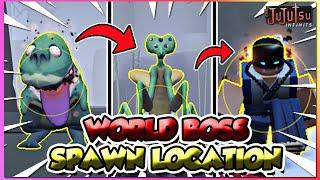 Jujutsu Infinite How To Farm All World Bosses Fast + All Spawn Location! (CODE)