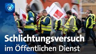 Öffentlicher Dienst: Verhandlungen gescheitert - Schlichter suchen Lösung