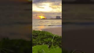 Sunset on Unawatuna beach