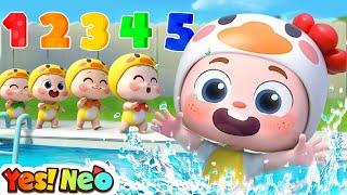 Five Little Ducks | Pool Safety Rules | Safety Tips | Nursery Rhymes & Kids Songs | Yes! Neo