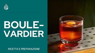 Boulevardier: ricetta, bilanciamento e twist del cocktail con Whiskey, Bitter e Vermut