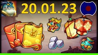  Гайд по обновлению, Благодатный Новый год  УП: 20.01.2023 (Idle Heroes)