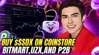 BUY $SSDX On Coinstore, BitMart, UZX & P2B  - INSANE POTENTIAL TOKEN