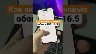 Секретные обои в iOS 16.5