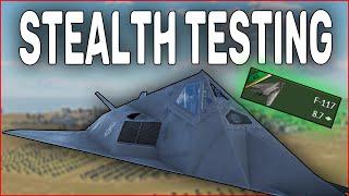 Is the F-117A Truly Stealthy? War Thunder Dev Server Testing