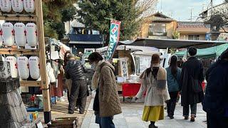 Tenjin san-Ichi Market Antique & Flea Markets 北野天満宮骨董市 Kyotoアンティーク天神さん-Live