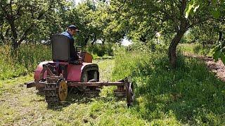 Самодельная роторная косилка из жигулевский мостов .