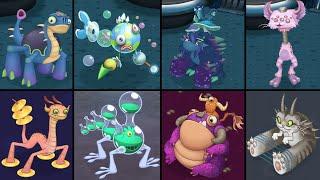 ALL Monsters Wublin Island Fanmade Vs Original | My Singing Monsters