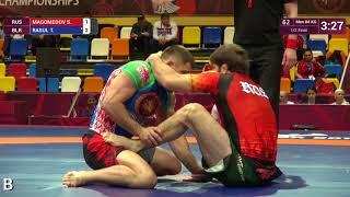 1/2 Men - 84 kg: S. MAGOMEDOV (RUS) v. T. RASUL (BLR)