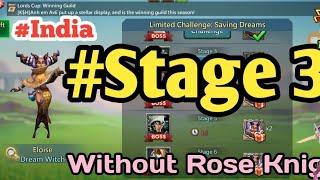 #lordsmobile #eloise #dreamwitch Stage 3 Dream Witch without Rose knight | limited chalange