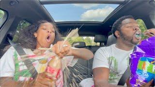 EXPLODING SODA PRANK ON ANGRY WIFE IN THE CAR !!!! *FUNNY*