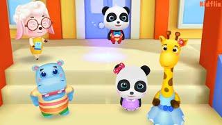 Baby Panda Went Hospital | & Meet her Family's |KidFlix