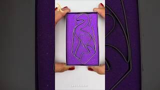 Kinetic Sand Cutting ASMR SHAPES Satisfying Video #shorts