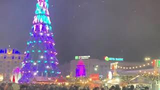 Новый год 2020 в Харькове. Площадь Свободы 31.12.19