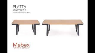 PLATTA - coffee and side tables