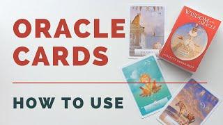 How to use Wisdom of the Oracle cards