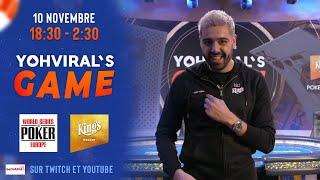 30 000€ Cash Game YoH ViraL’s Games special WSOP Europe