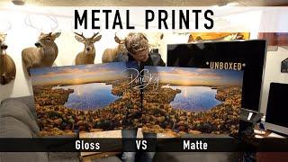 Metal Prints Explained - Gloss vs Matte Surface