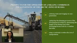 Dredging Milling Combine for Arctic Coal Mines – Elena Mikhailova, St Petersburg Mining University