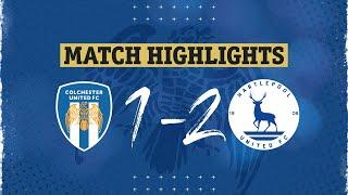 Colchester United v Hartlepool United highlights