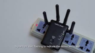 Setup Tutorial Wavlink WN575A3 AC1200 Dual-Band Wireless AP/Range Extender/Router Product Overview