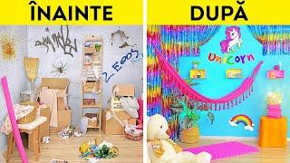 CONSTRUIM O CAMERĂ SECRETĂ ÎN DULAP || Provocare de 24 de ore! Idei de renovare interioară – 123 GO!