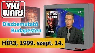 Hír3: Megérkezett a Baljós árnyak (TV3, 1999)