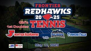 Frontier Regional Girls Tennis vs Turners - First Doubles