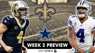 How The Saints Can DESTROY The Dallas Cowboys: New Orleans Saints Week 2 Preview