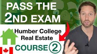 Humber College Real Estate Course 2 EXAM: WHAT YOU WILL SEE MOST