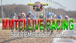 27 September 2024 | Philippines Horse Racing Live | Metro Manila Turf Club Inc.