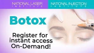 Beginner Botox Training | Start Your Cosmetic Injection Career at National Laser Institute