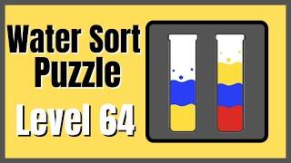 !NEW! Water Sort Puzzle Level 64 Walkthrough Solution Android/iOS