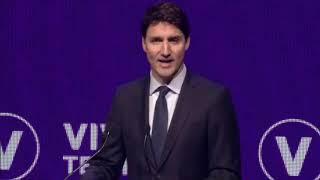 Trudeau announces digital charter to fight fake news, online hate