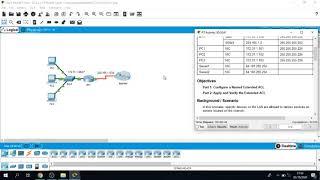 4.2.2.12 Packet Tracer - Configuring Extended ACLs Scenario 3