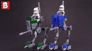 LEGO Star Wars AT-RT Republic Scout Walker Clone Wars AMAZING Detailing Custom Build