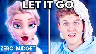 FROZEN WITH ZERO BUDGET! (Let It Go PARODY)