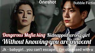 dengerous Mafia king kidnapped a wrong girl without knowing you are innocent #jungkookff #btsff