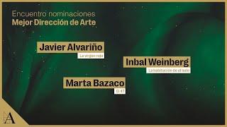 Encuentro con los nominados a Mejor Dirección de Arte, en la Academia