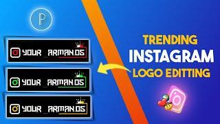 Creative Instagram Logo Design | Trending Instagram Logo Editing | Logo Editing