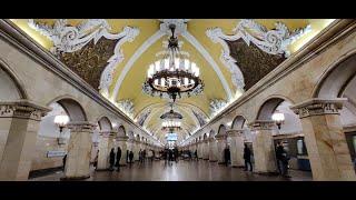 Metro Tour in Moscow || Must Watch || Russia