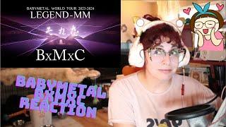 BABYMETAL - BxMxC (Live at Legend MM 2024) REACTION [Baby Metal Charisma?]