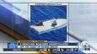 2 people rescued off Riviera Beach after drifting at sea for 8 days