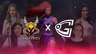 Dota Valkyries x GosuGamers celebrating women in Dota 2