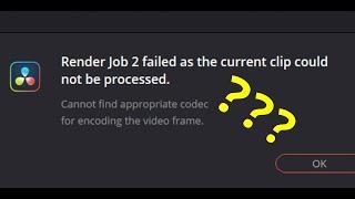 Can't Export Super High Res Video in Davinci Resolve Studio?  Try This!