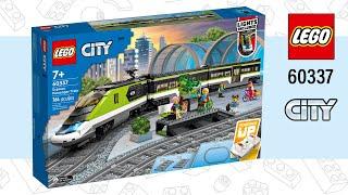 LEGO® City Express Passenger Train (60337)[764 pcs] Speed Build | Top Brick Builder Lite