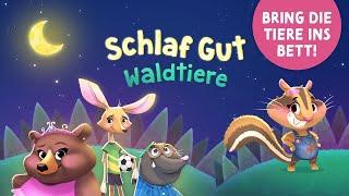 Schlaf Gut Waldtiere  Geschichte zum Einschlafen für Kinder ab 2 mit Tieren und Musik  Gute Nacht!