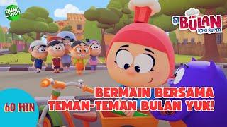 BERMAIN BERSAMA TEMAN-TEMAN | SI BULAN KOKI SUPER | KARTUN ANAK | LAGU ANAK | HEWAN LUCU