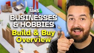 The Sims 4 Businesses & Hobbies - Build Buy Overview